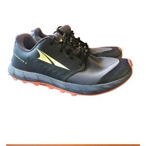 Altra Superior 5 Trail Running Shoe Sneaker Womens 9 Dark Blue Pink Zero Drop